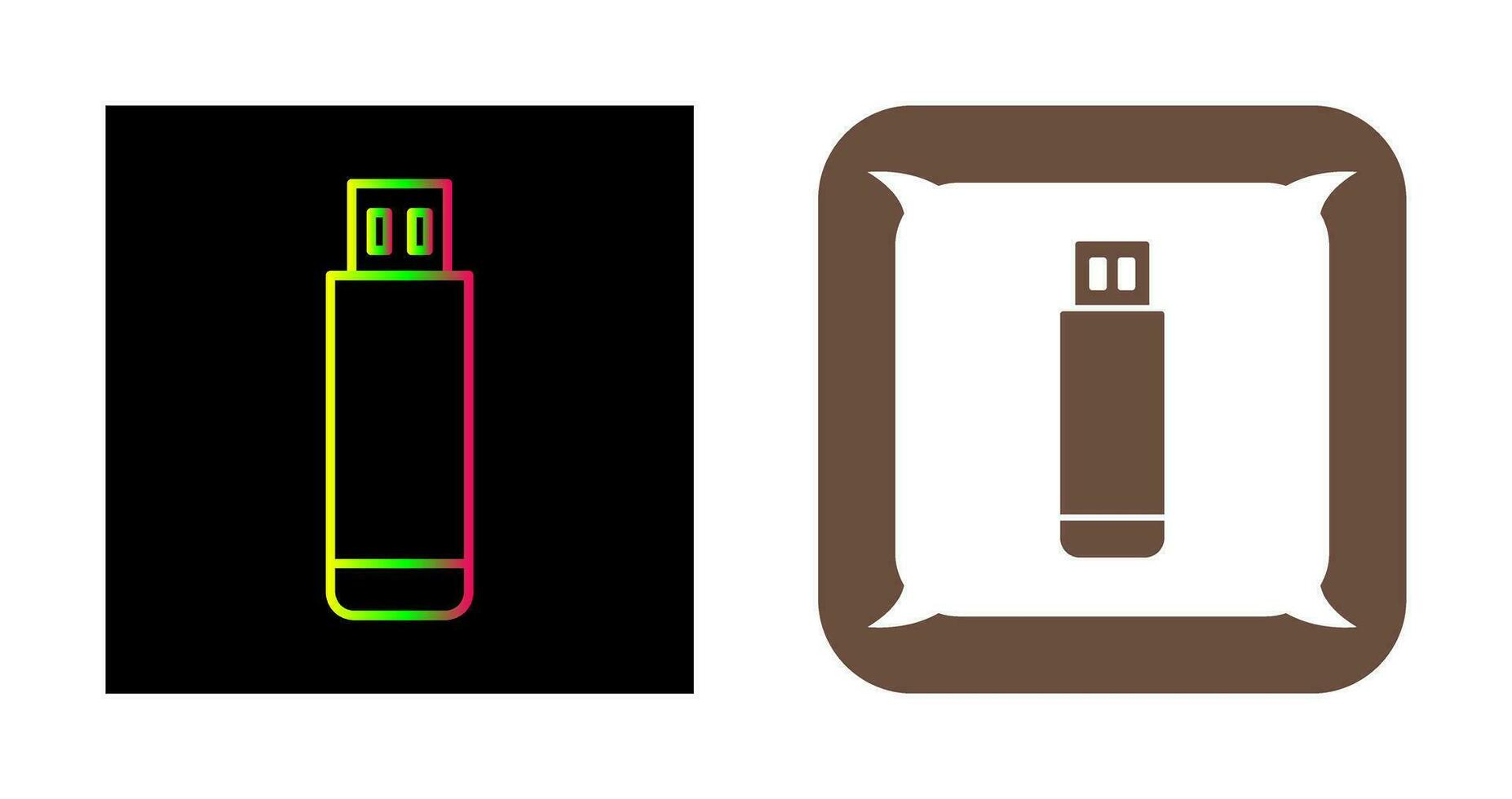 USB Drive Vector Icon