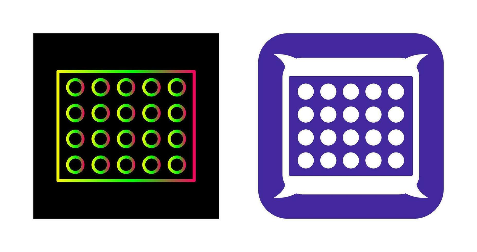Colored Palette Vector Icon