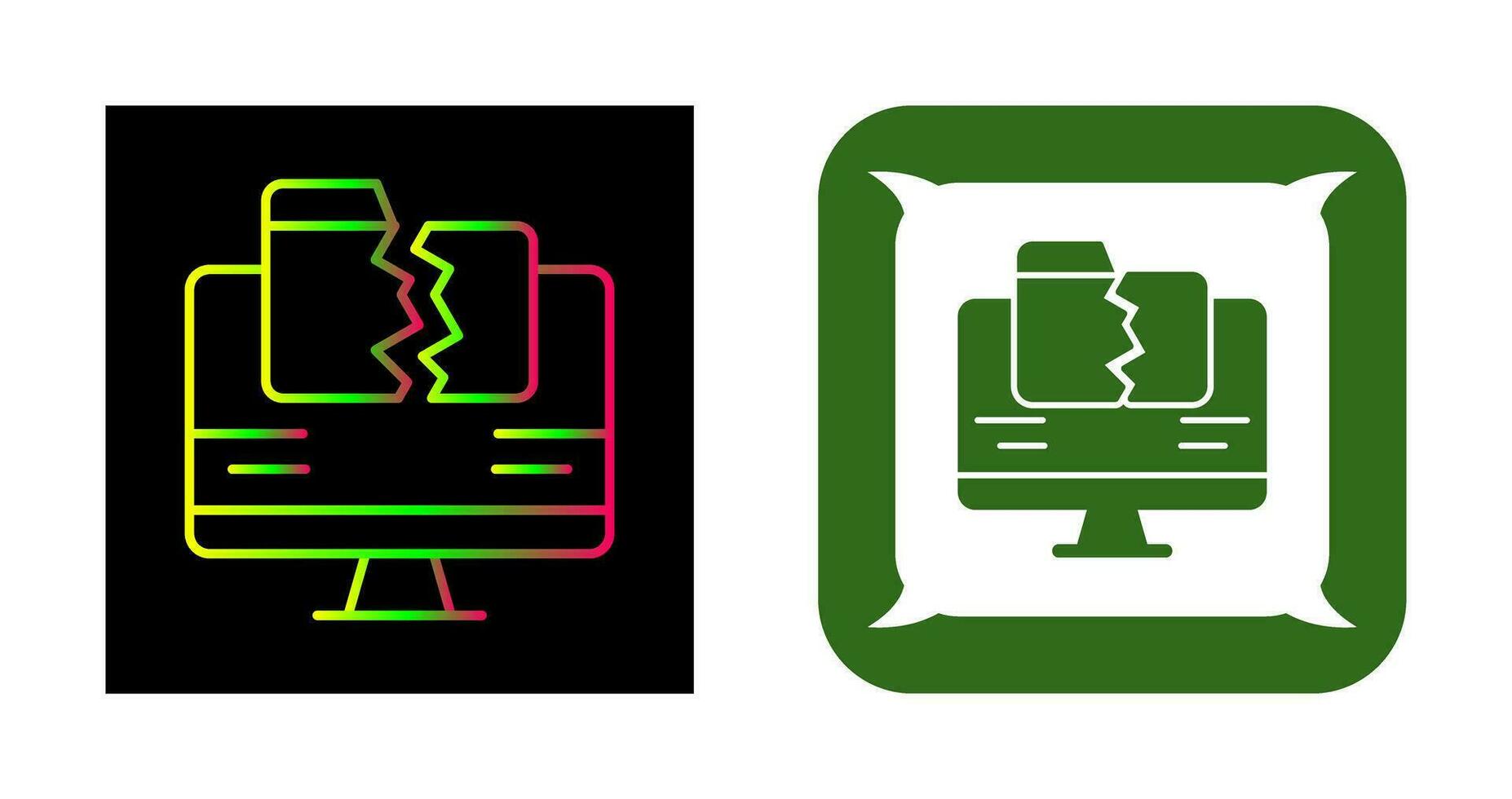 Data Loss Vector Icon