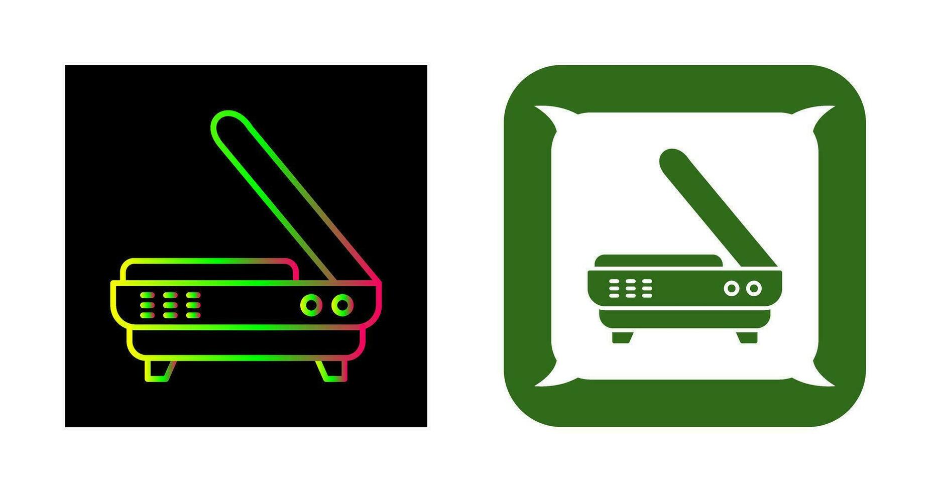 Scanner Vector Icon