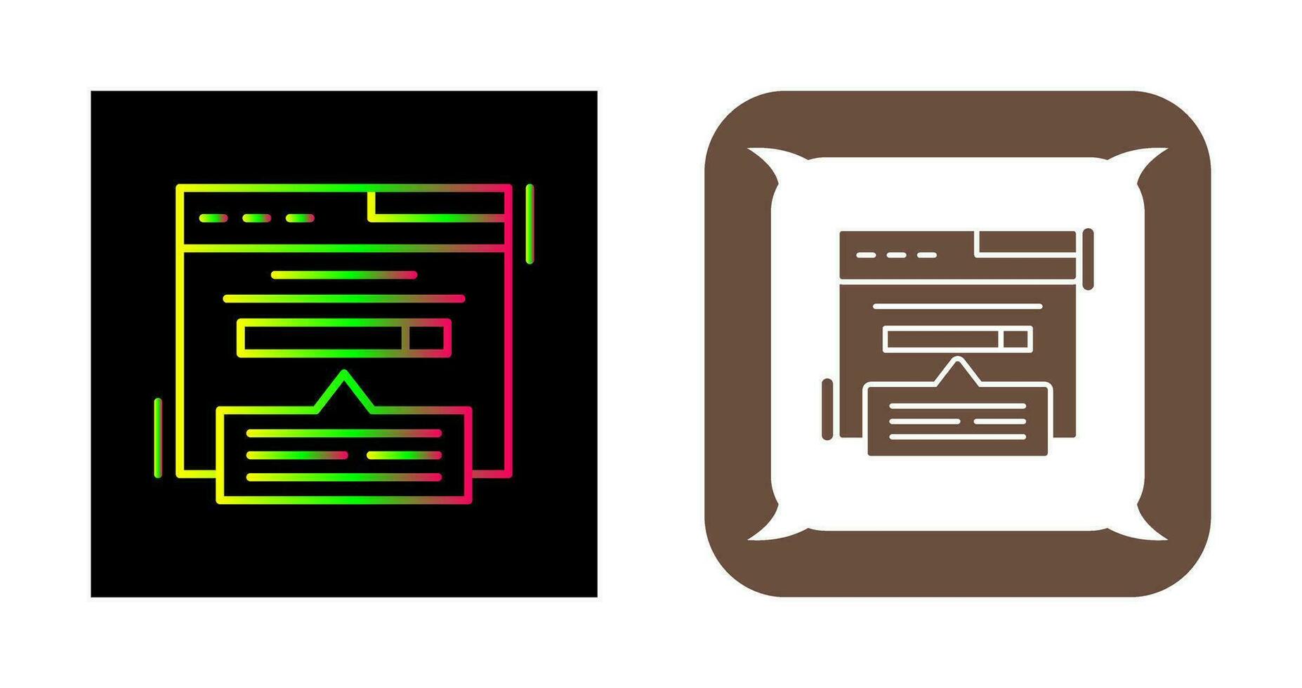 Keyword Search Vector Icon