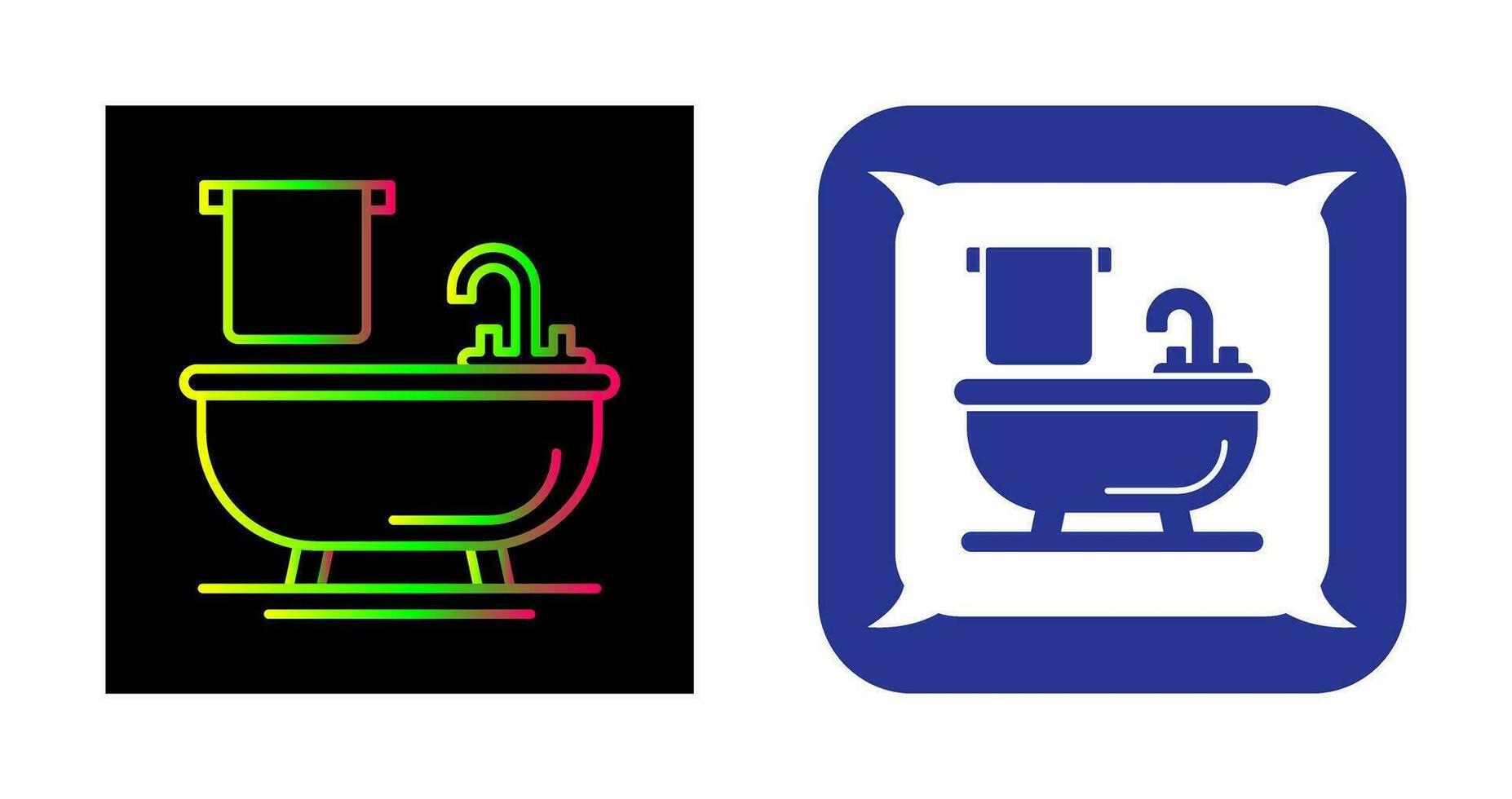 Bathtub Vector Icon