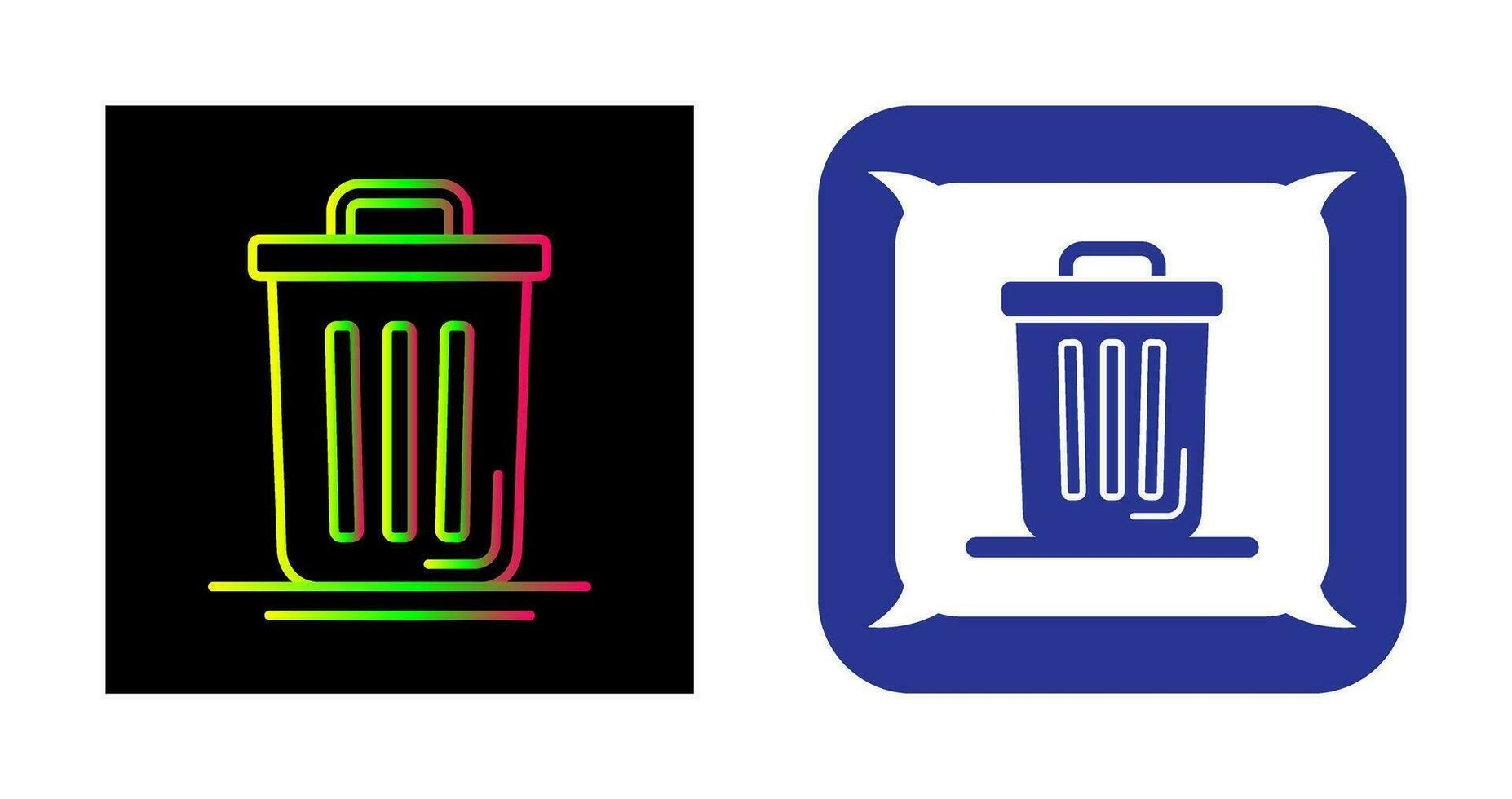 Trash Can Vector Icon