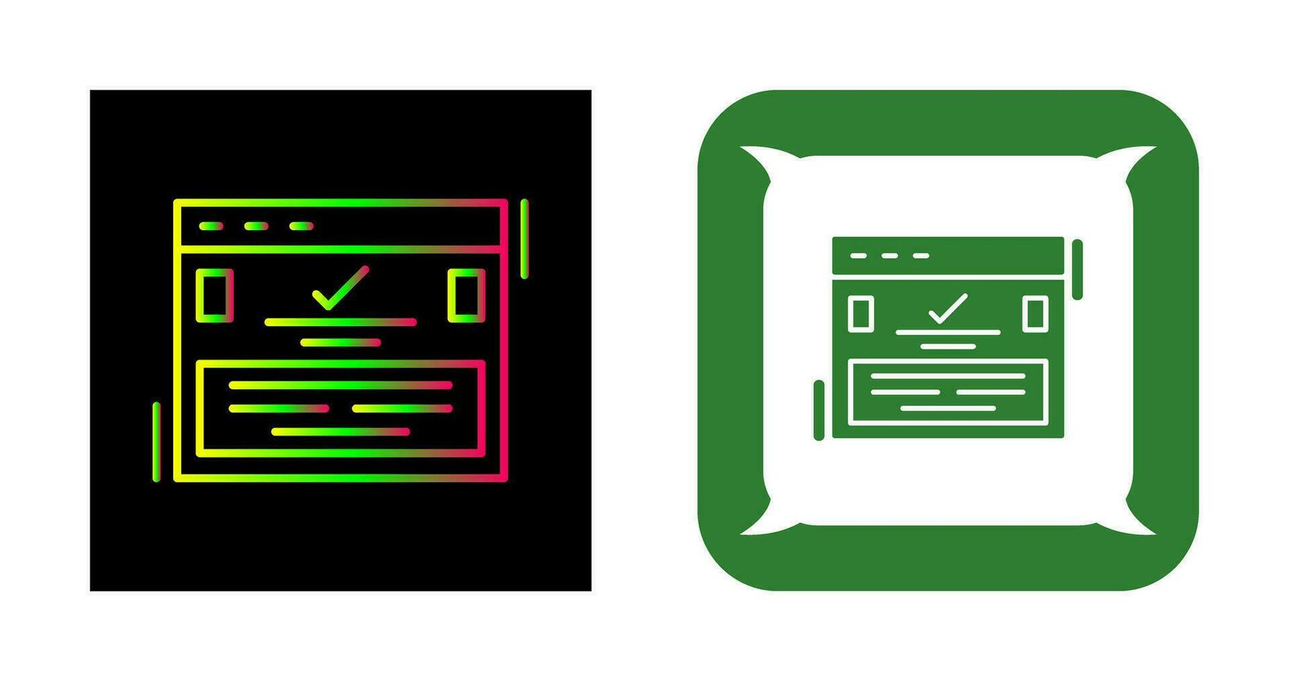 Complete Vector Icon