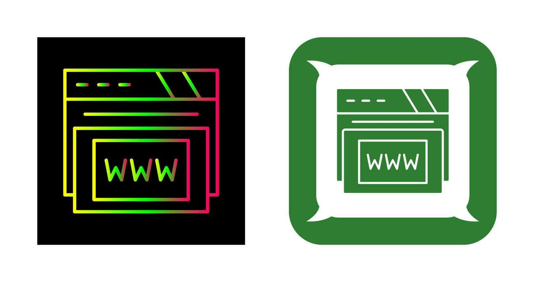 Www Vector Icon