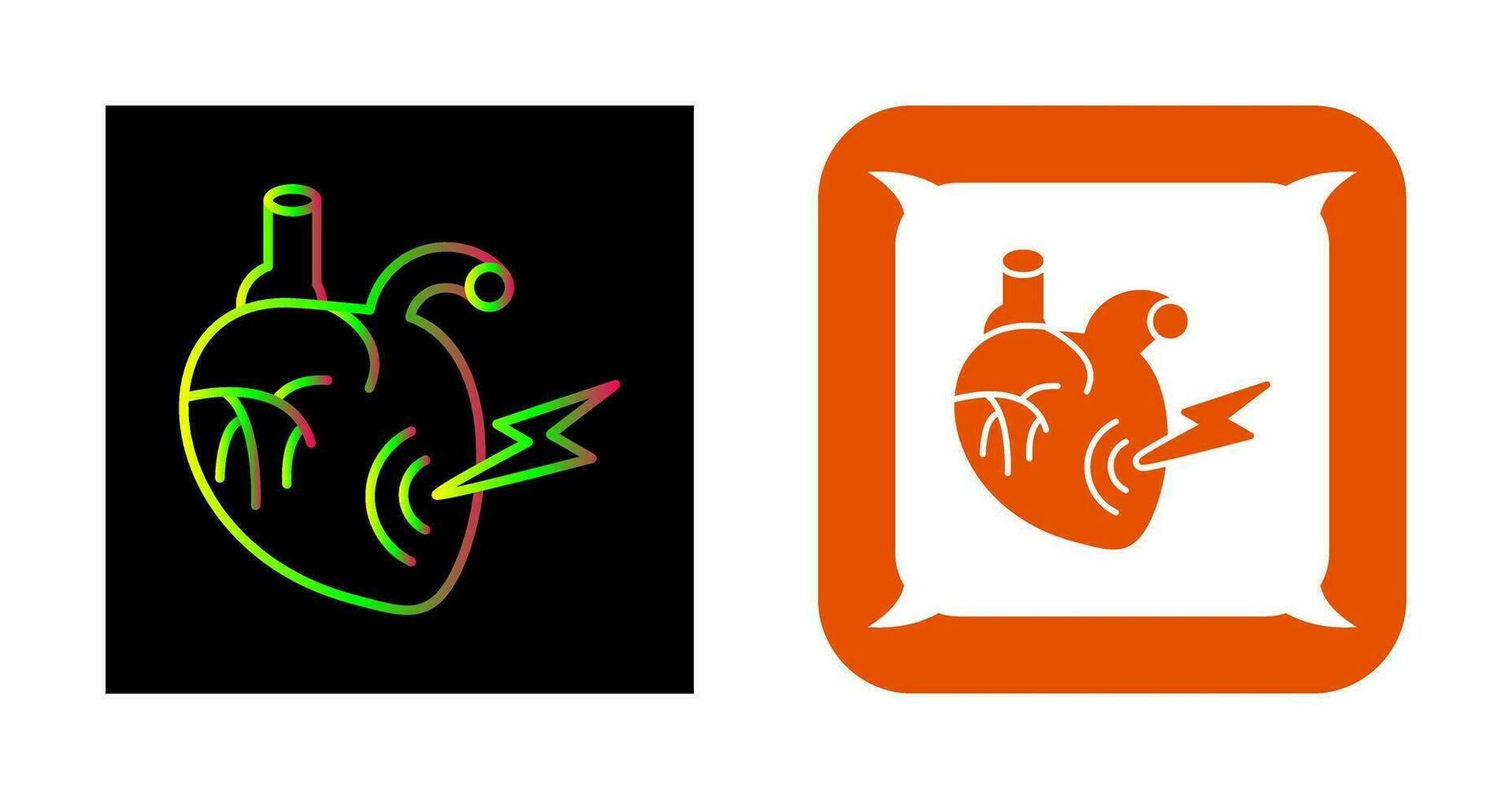 Heart Attack Vector Icon