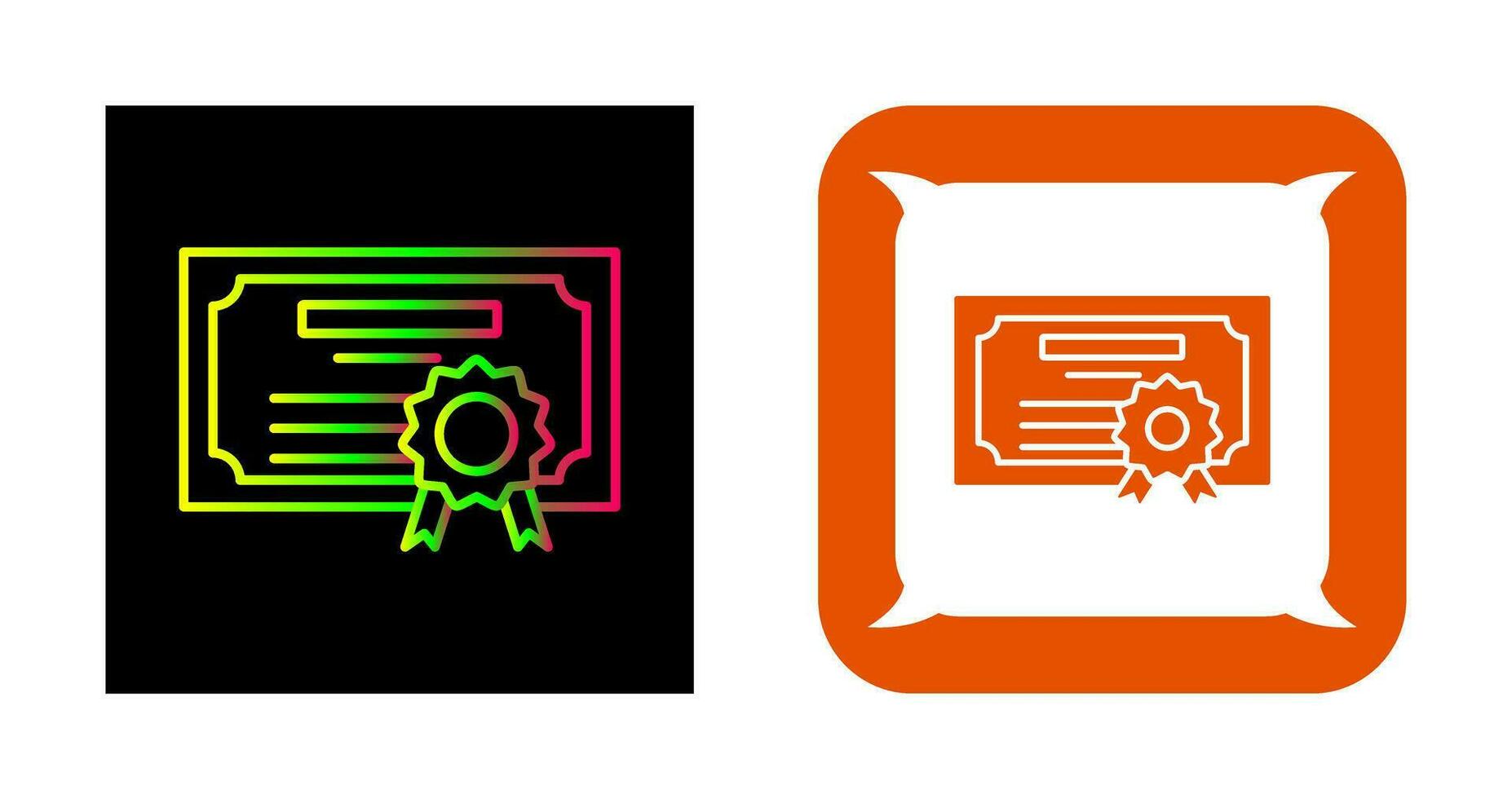 Diploma Vector Icon