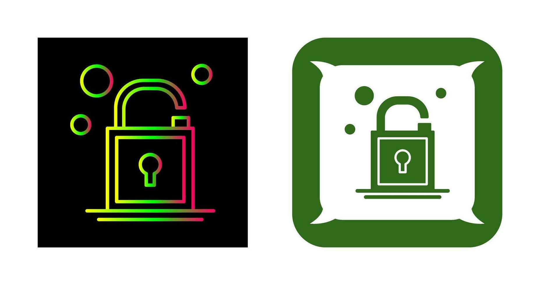 Open Lock Vector Icon