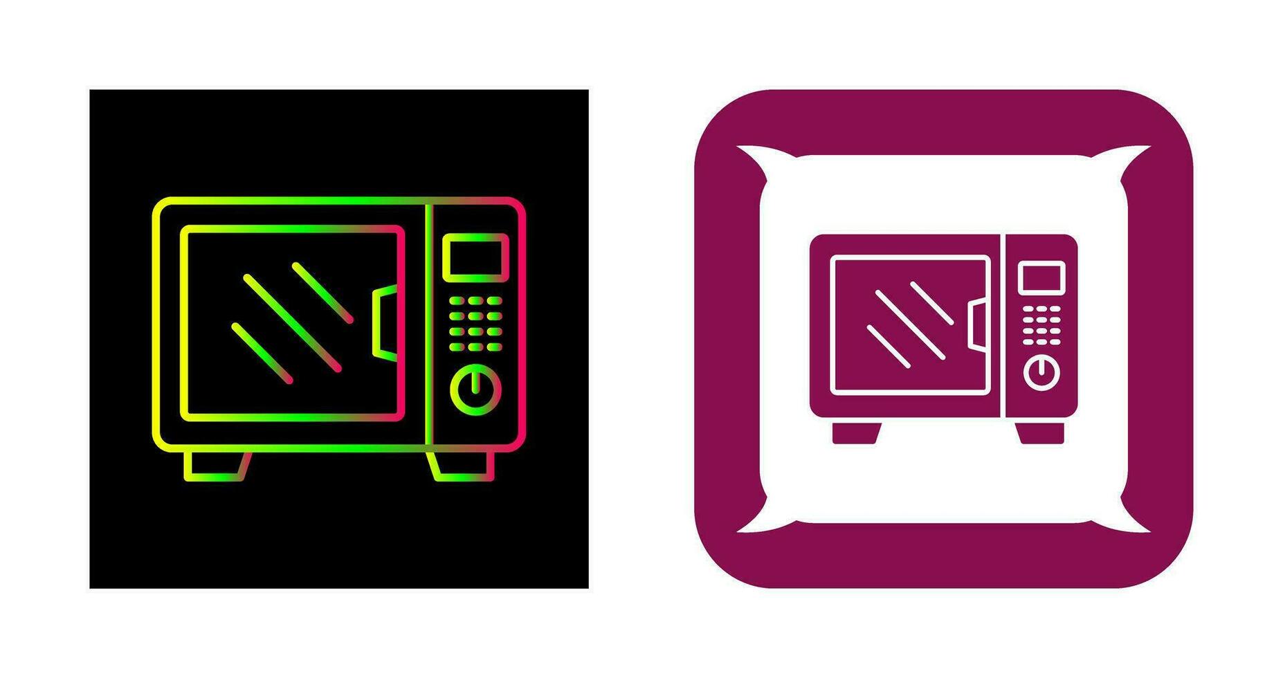 Microwave Vector Icon