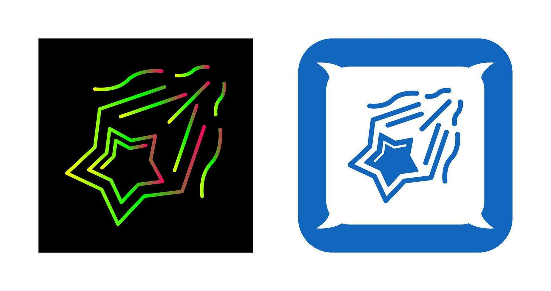 Shooting Star Vector Icon