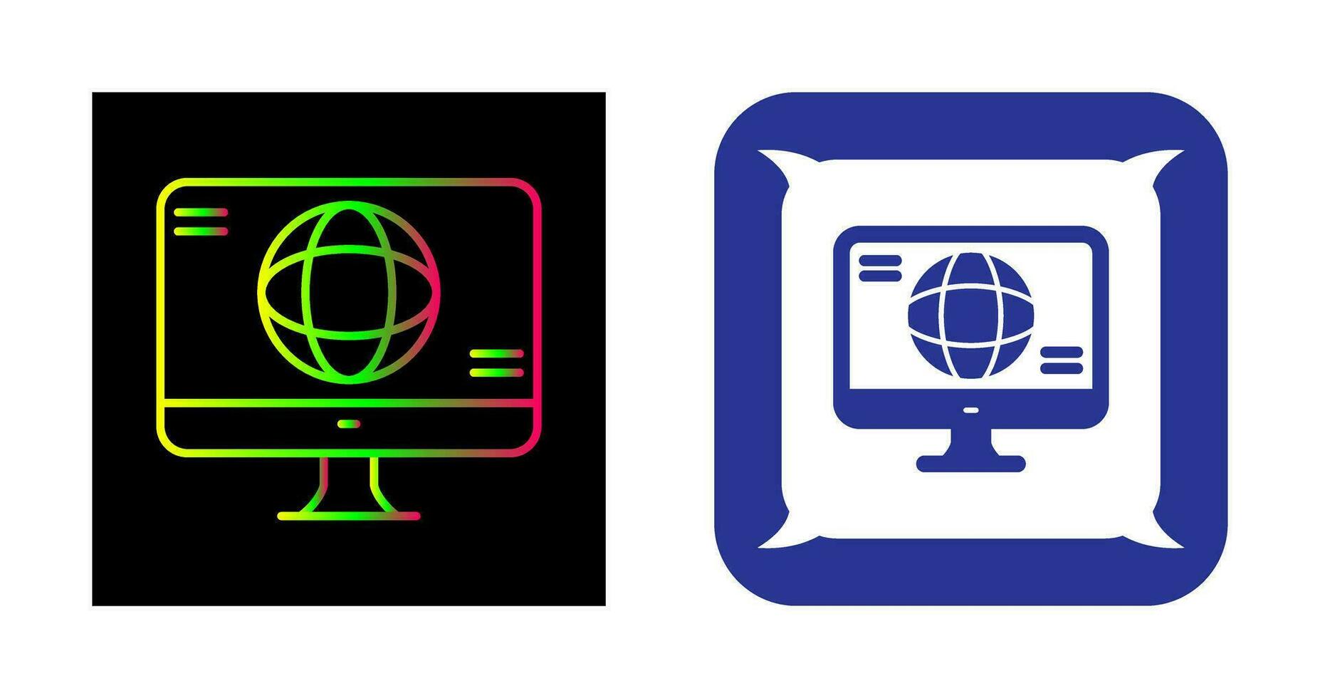 Monitor Vector Icon