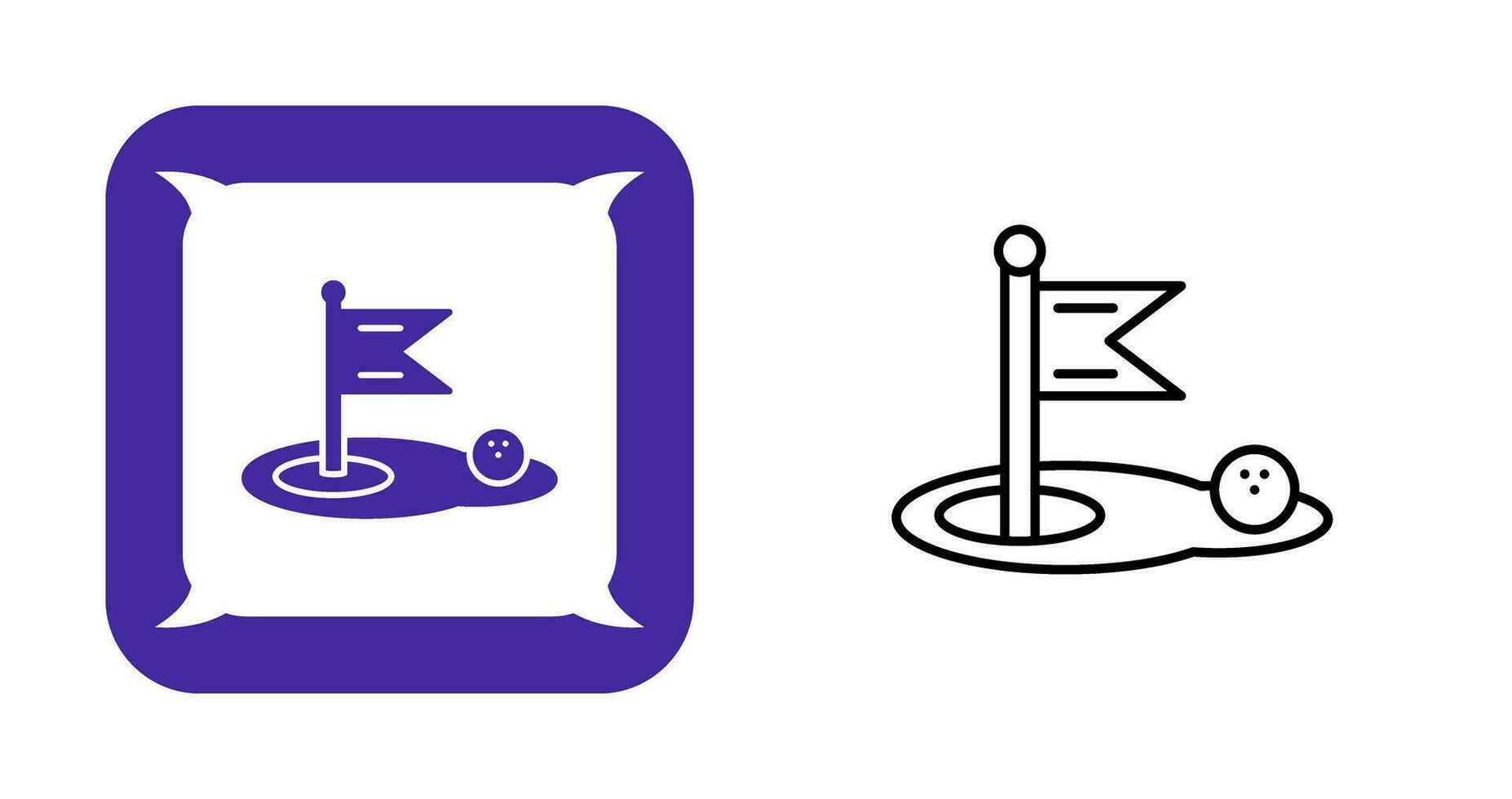 Golf Vector Icon