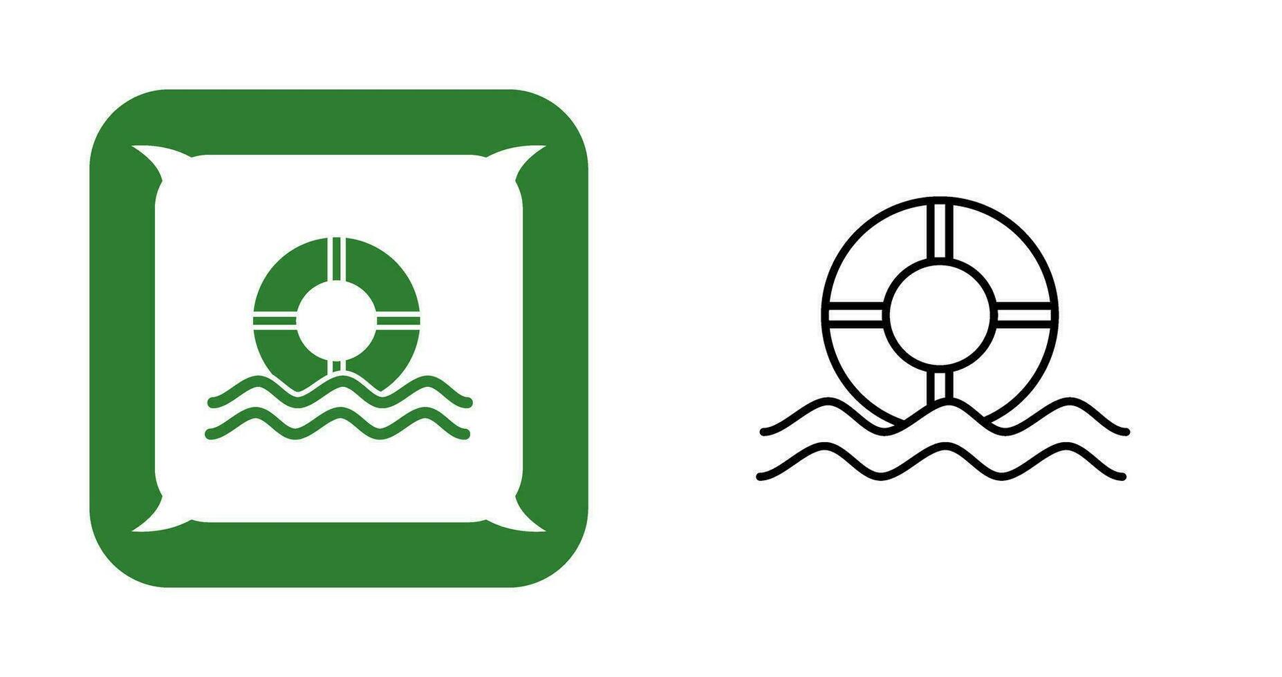 Float Vector Icon