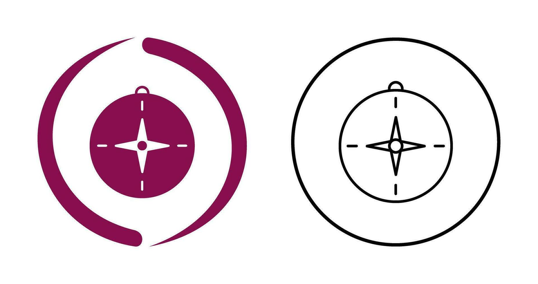 Compass Vector Icon