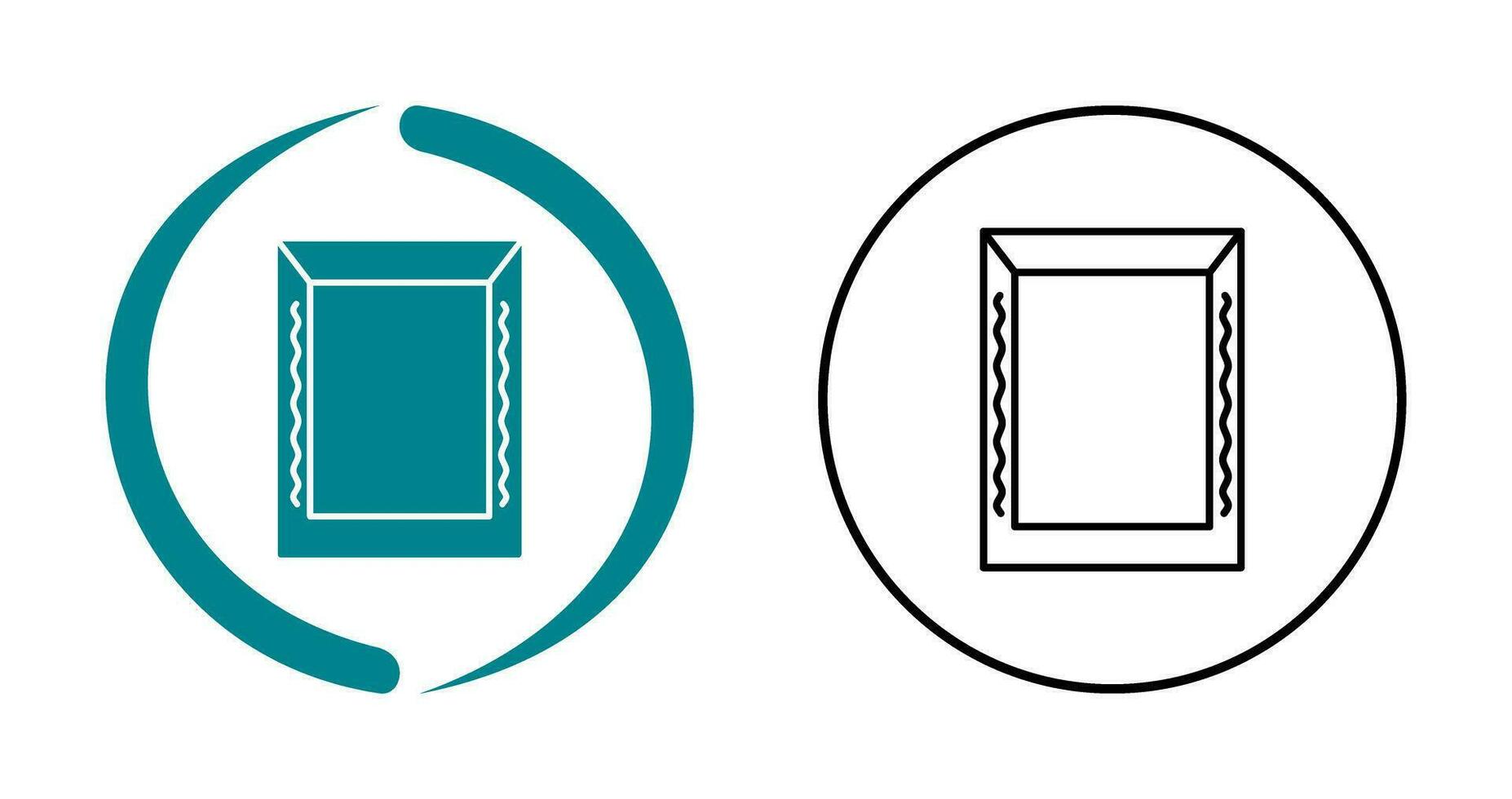 Unique Frame Vector Icon