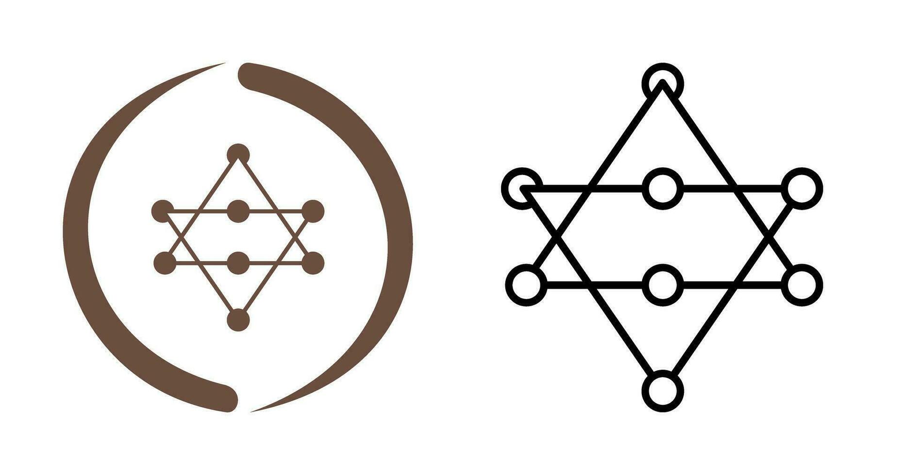 Unique Networks Vector Icon