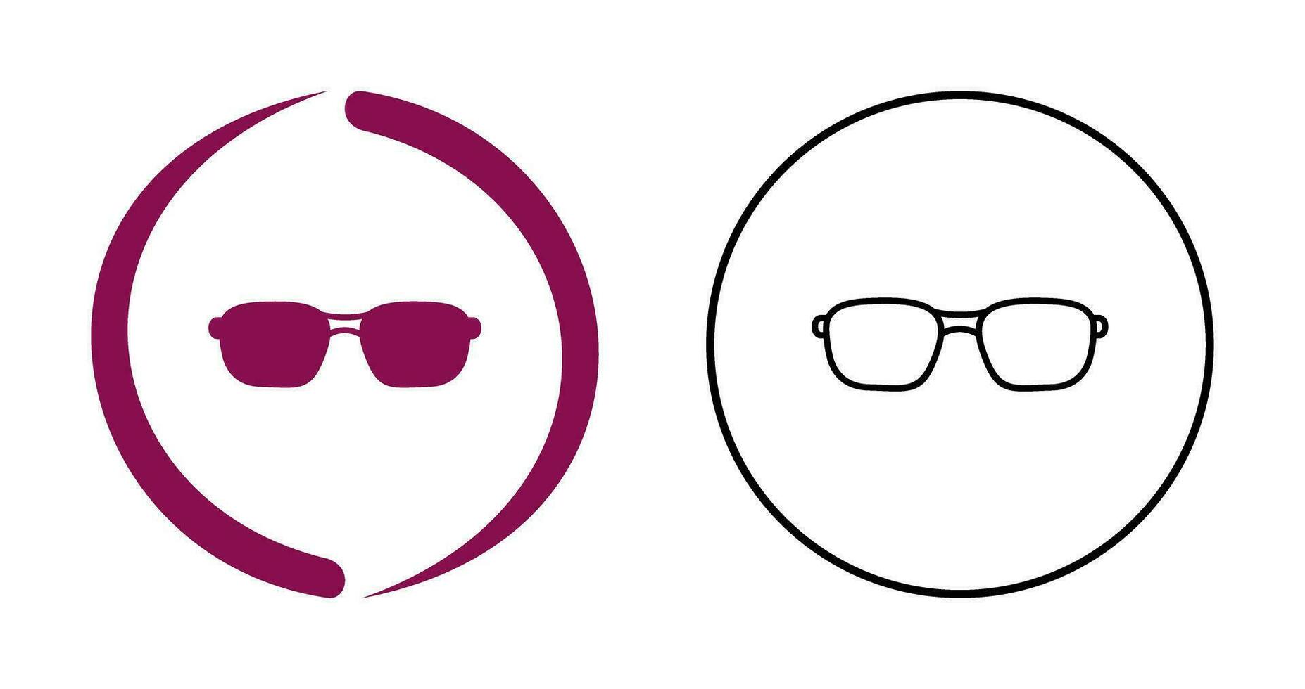 Glasses Vector Icon