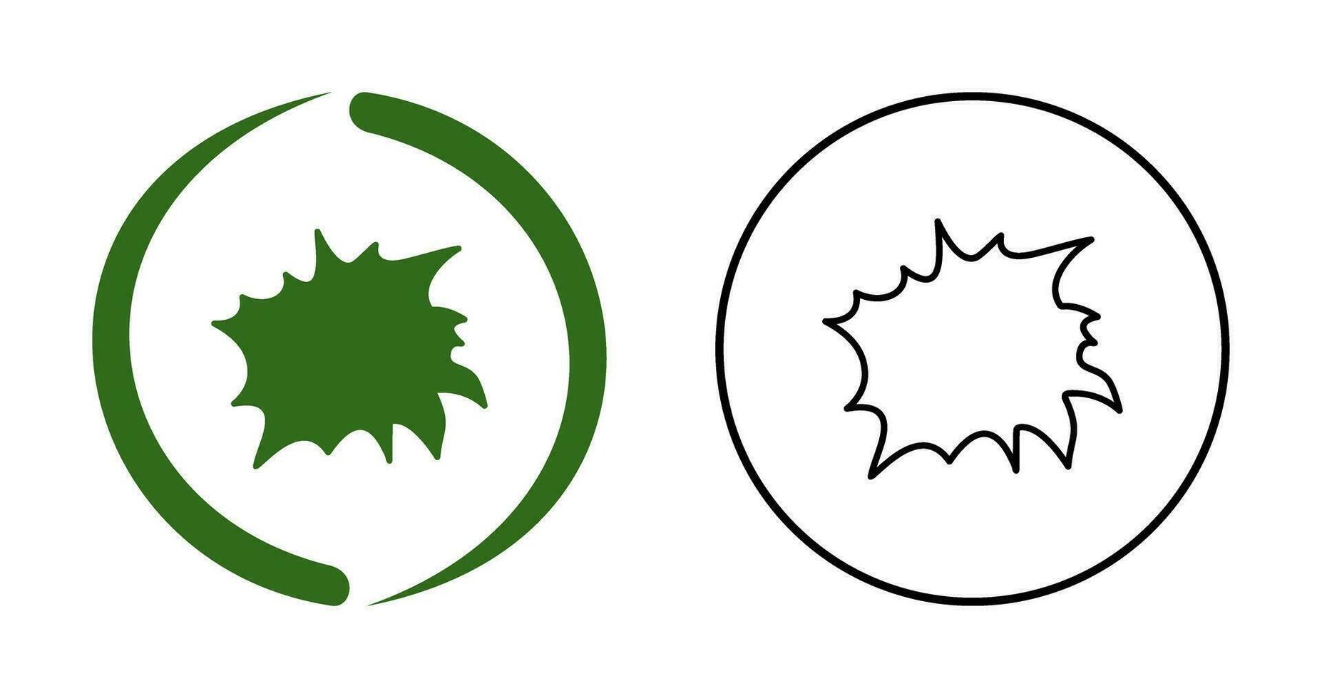 Unique Explosion Vector Icon