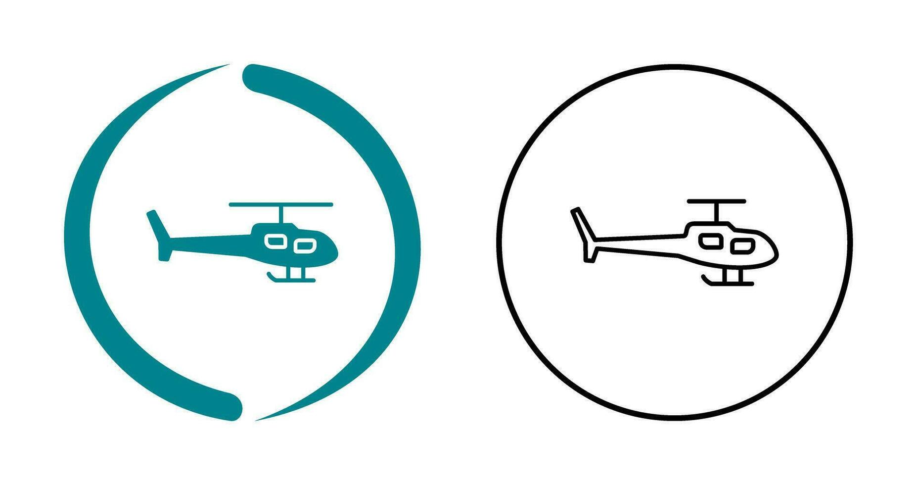 Helicopter Vector Icon