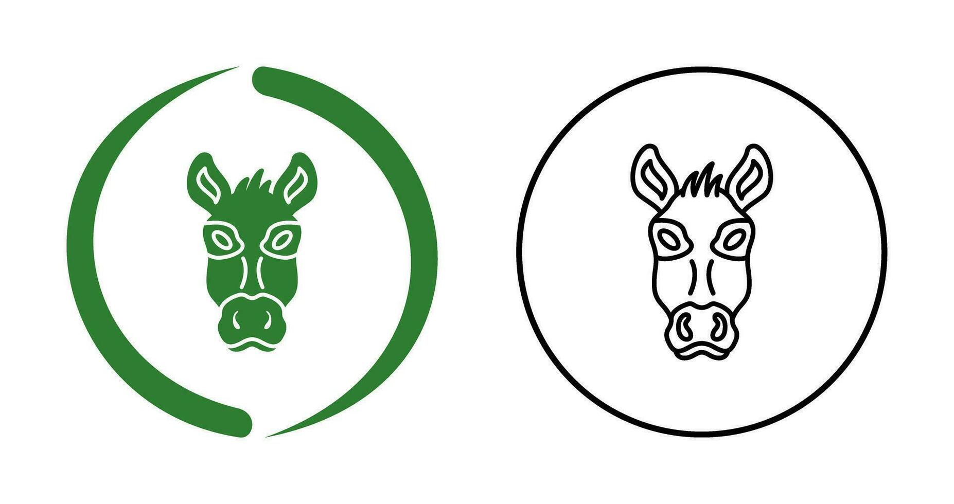 Donkey Vector Icon