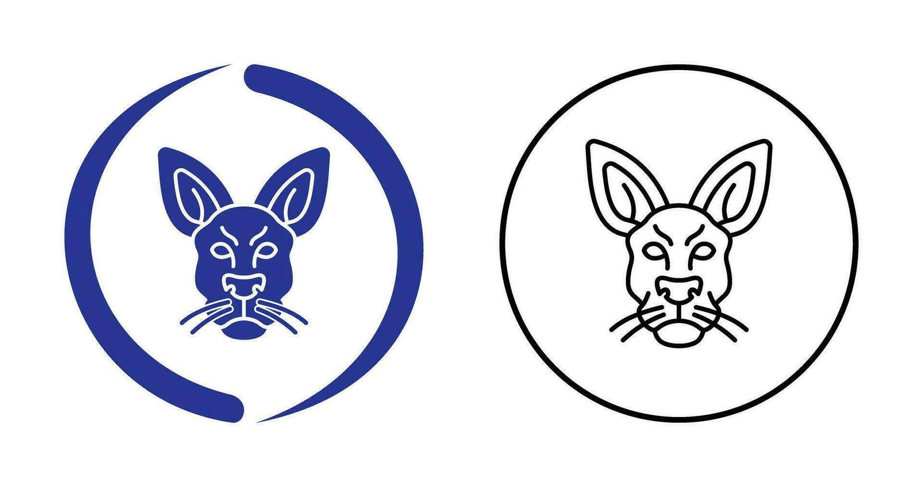 Kangaroo Vector Icon