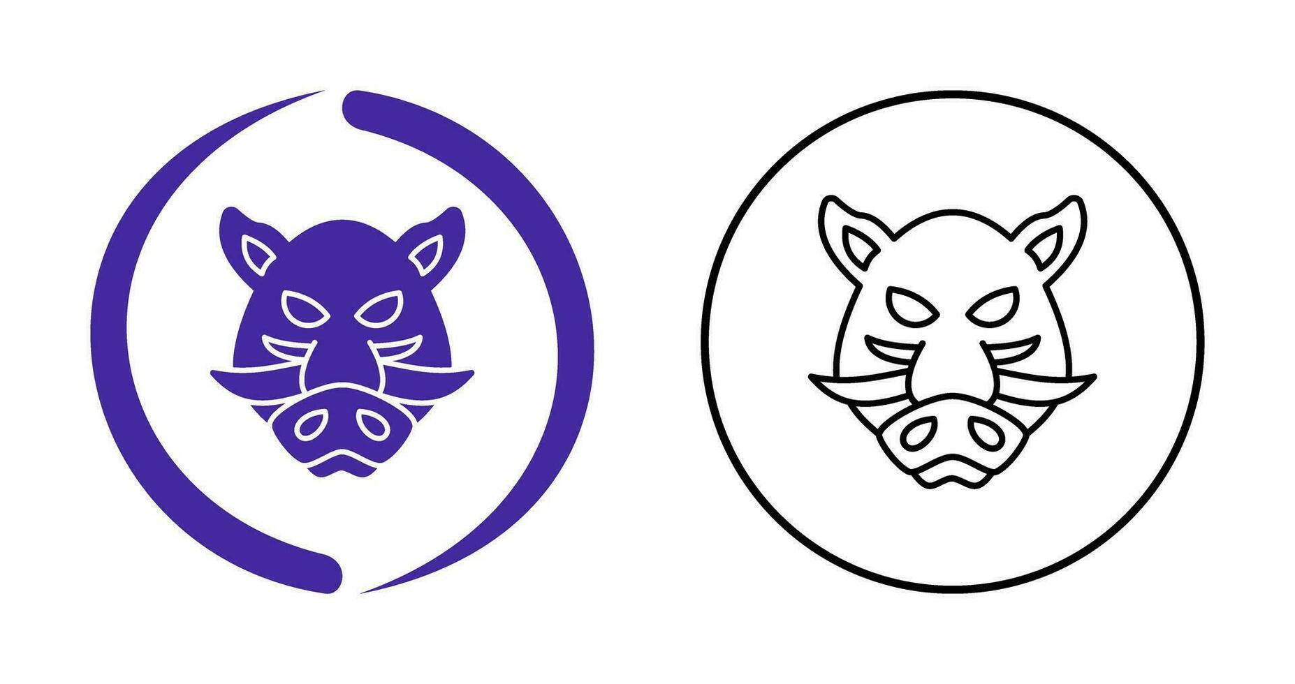 Boar Vector Icon