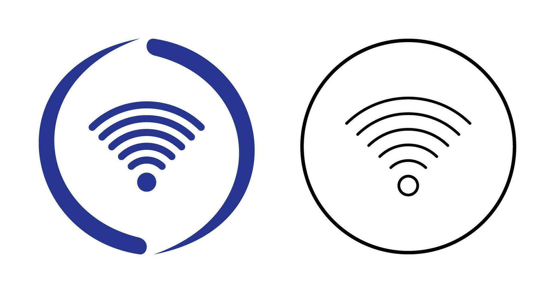 Signal on User Vector Icon