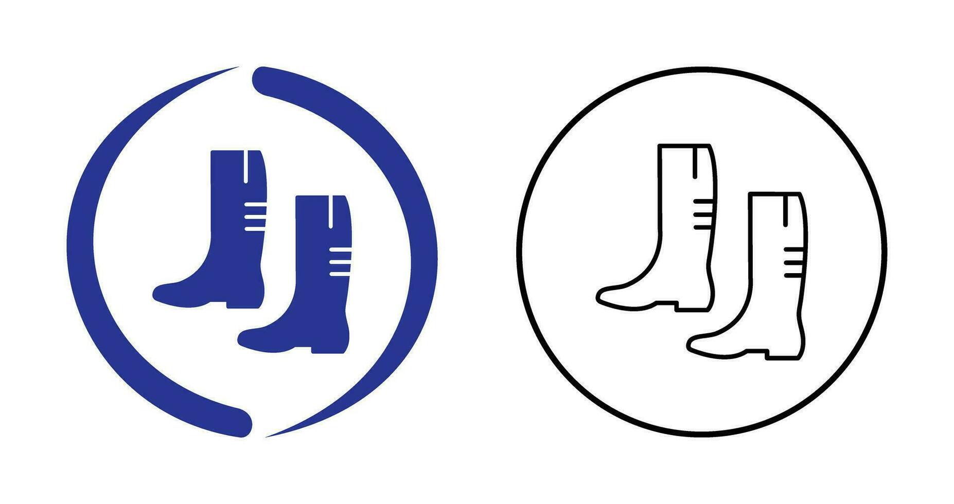 Gardening Boots Vector Icon