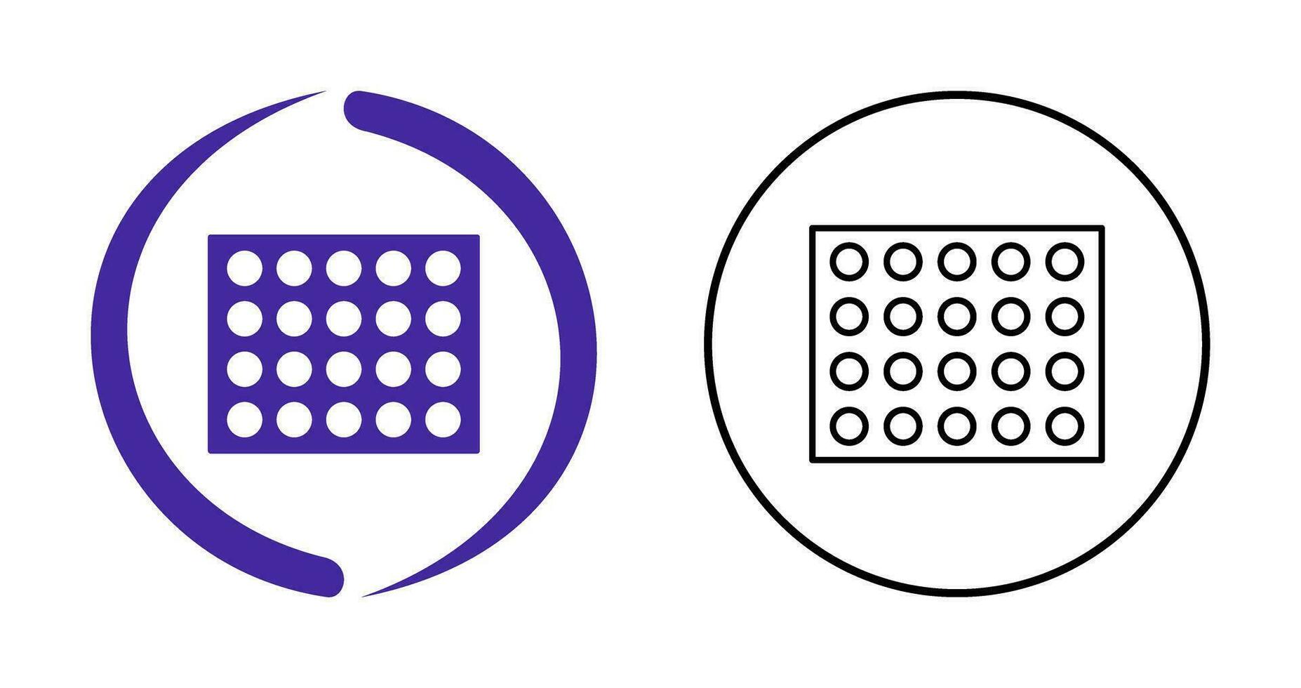 Colored Palette Vector Icon