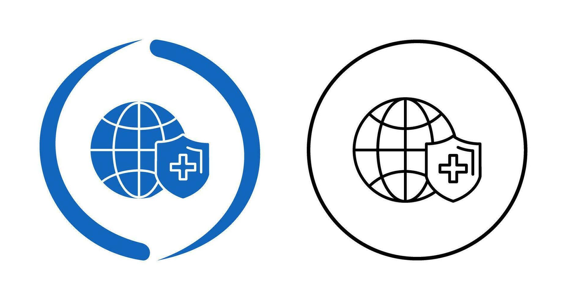 Global Protection Vector Icon
