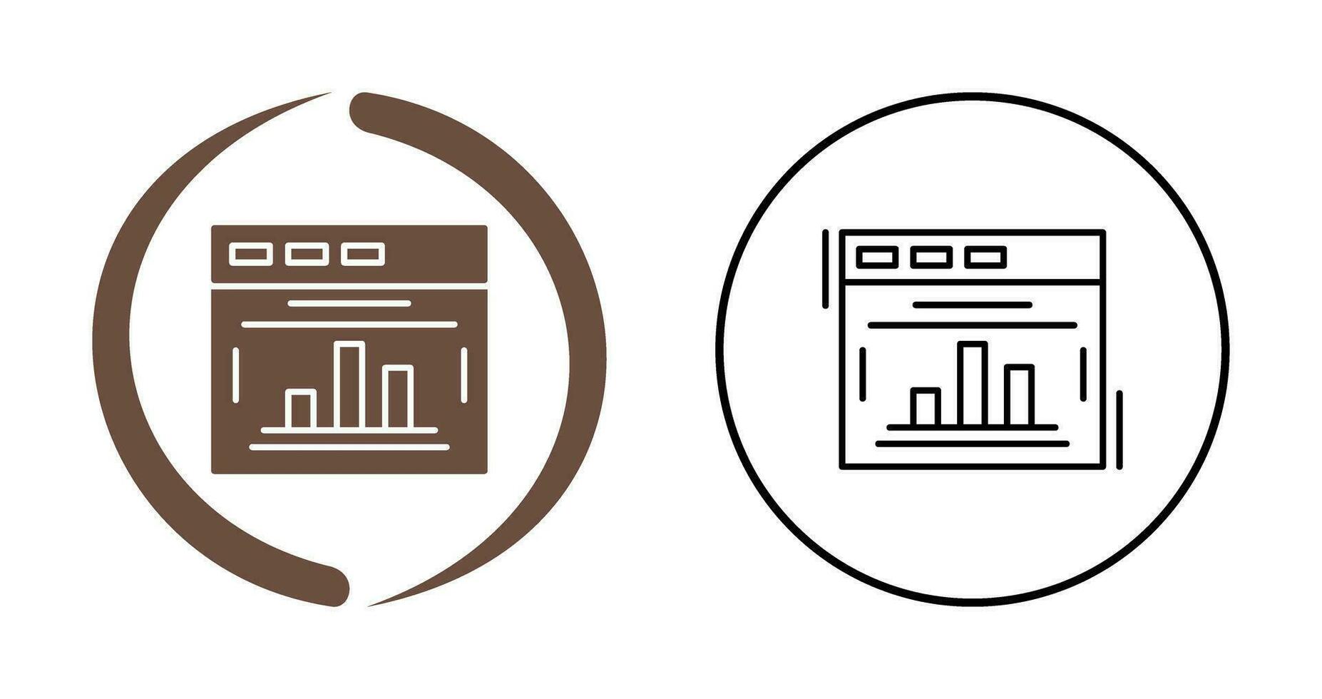 icono de vector de estadísticas