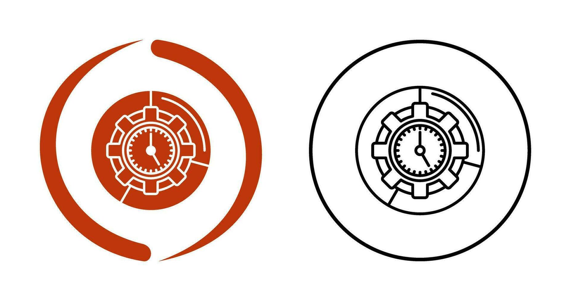 Time Management Vector Icon