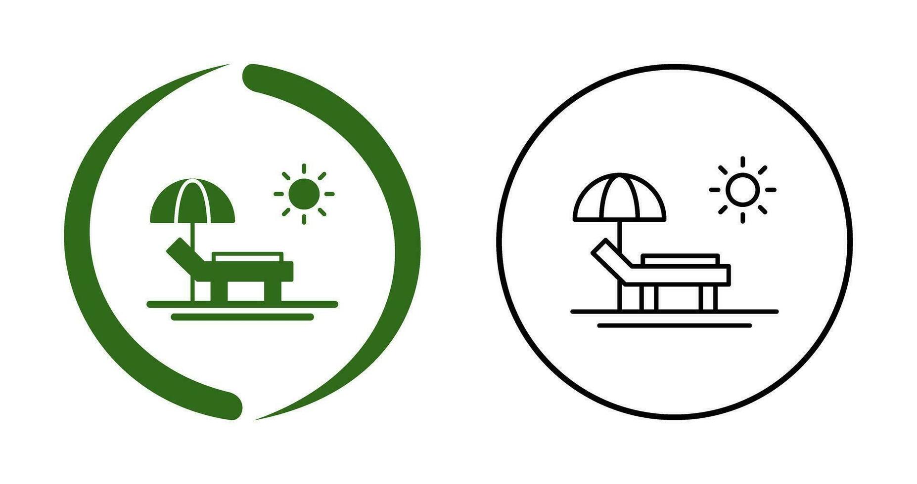 Hammock Vector Icon