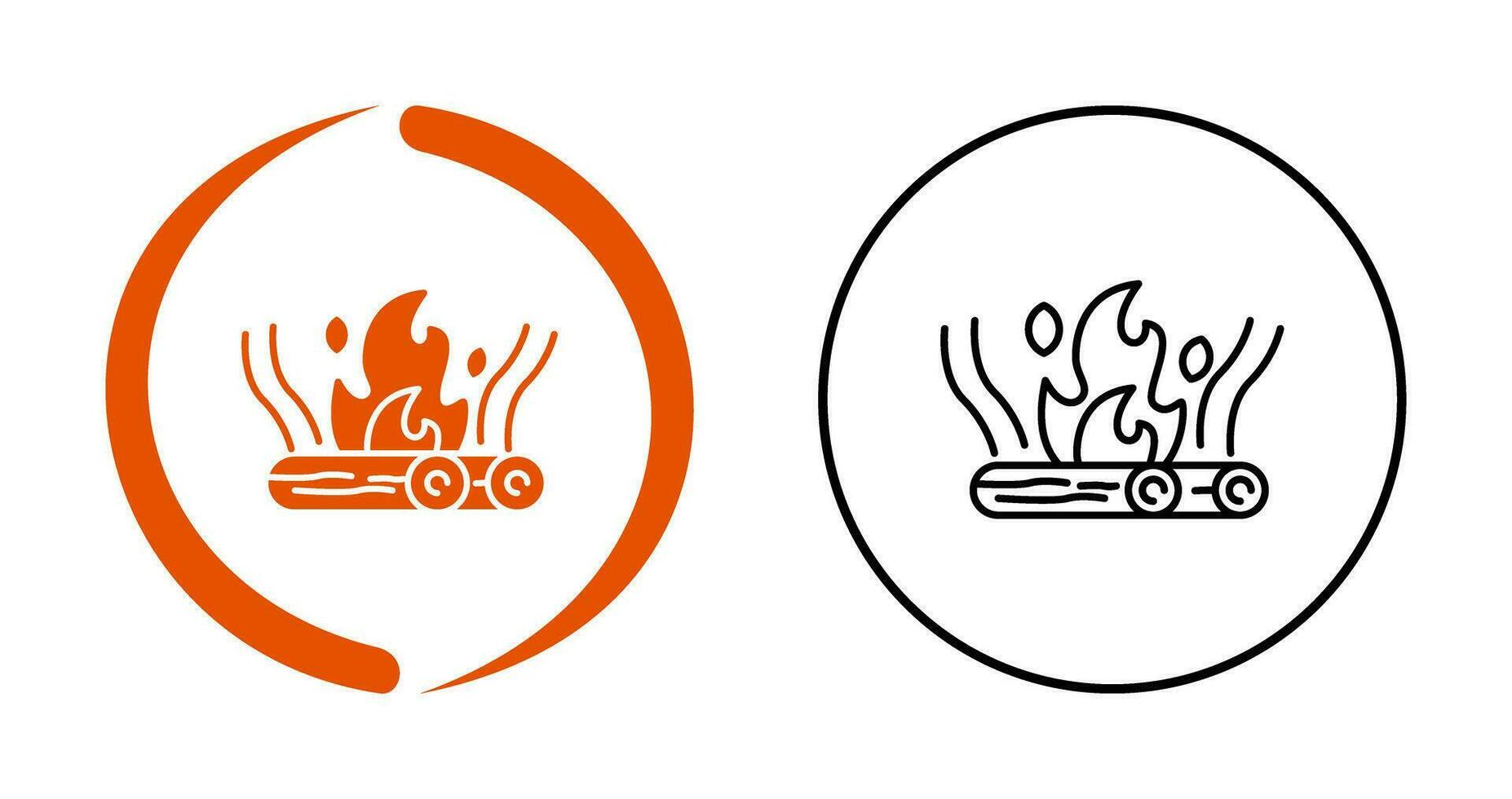 Bonfire Vector Icon