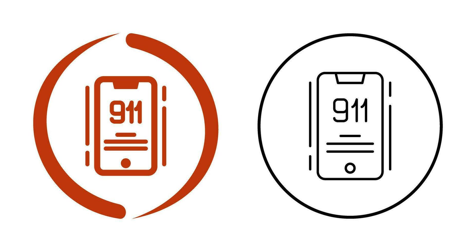 911 Vector Icon