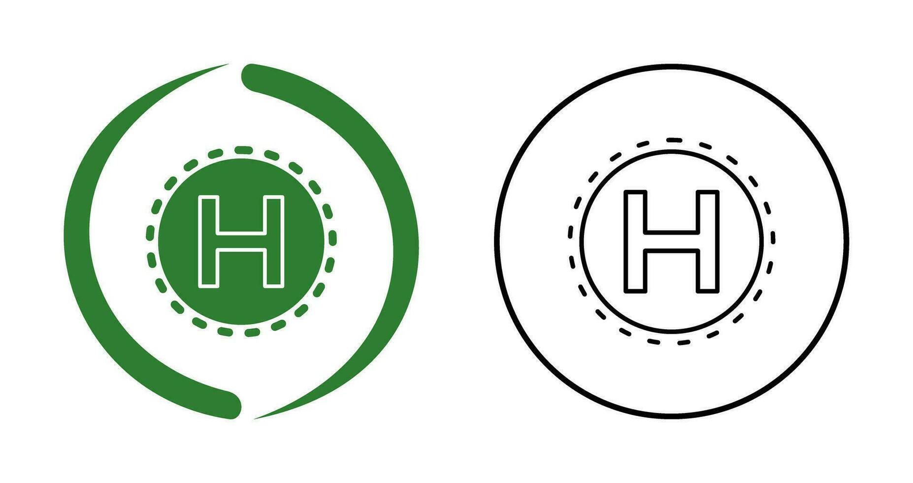 Helipad Vector Icon