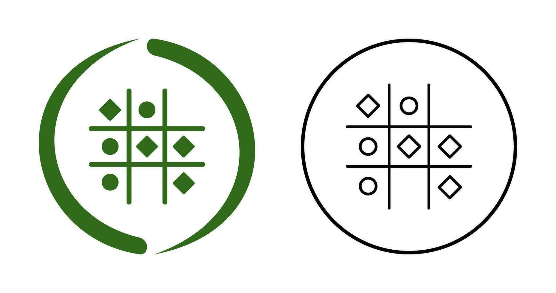 Tic Tac Toe Vector Icon