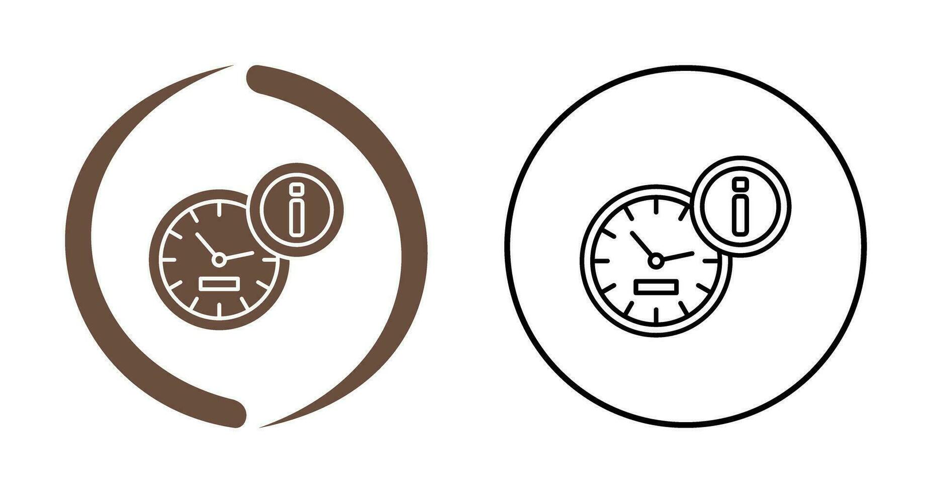 Clock Vector Icon