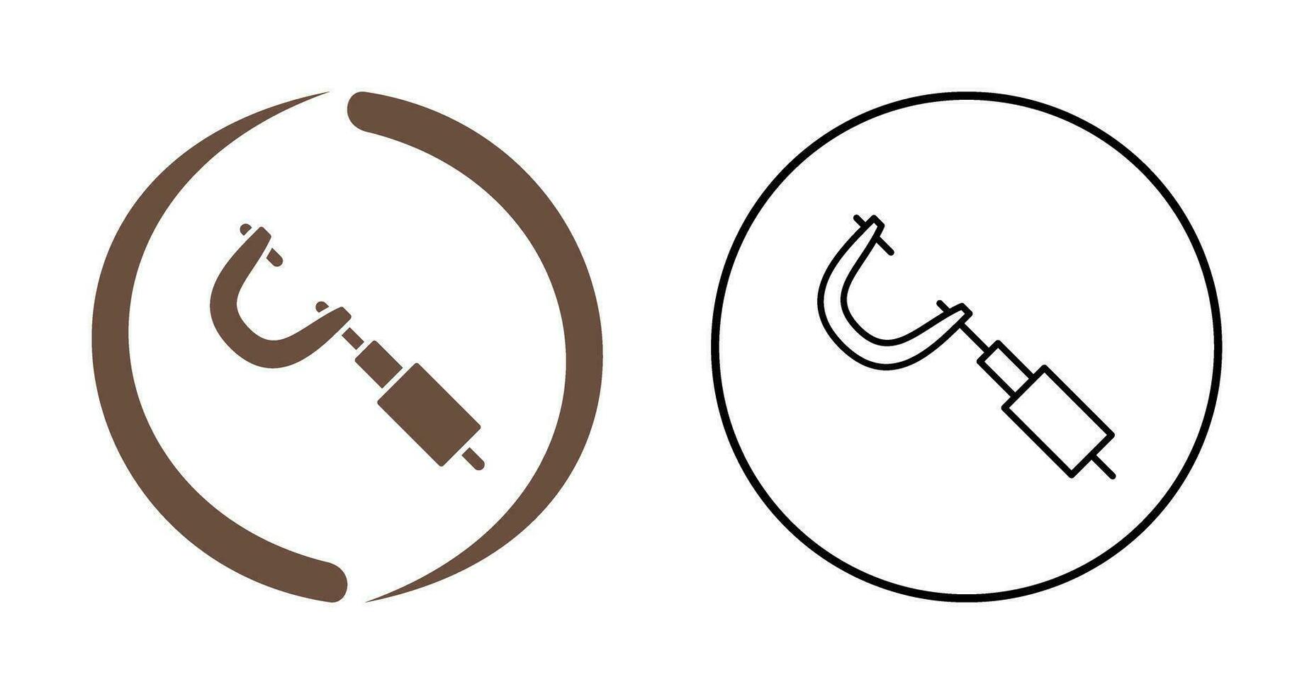 Micrometer Vector Icon