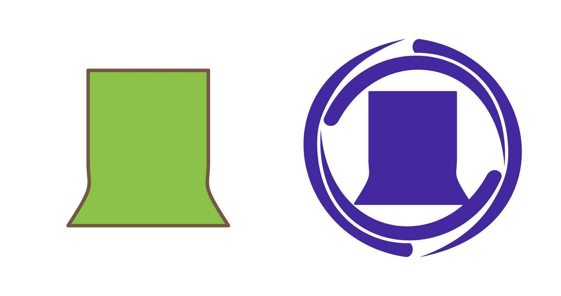 Unique Back Stand Vector Icon