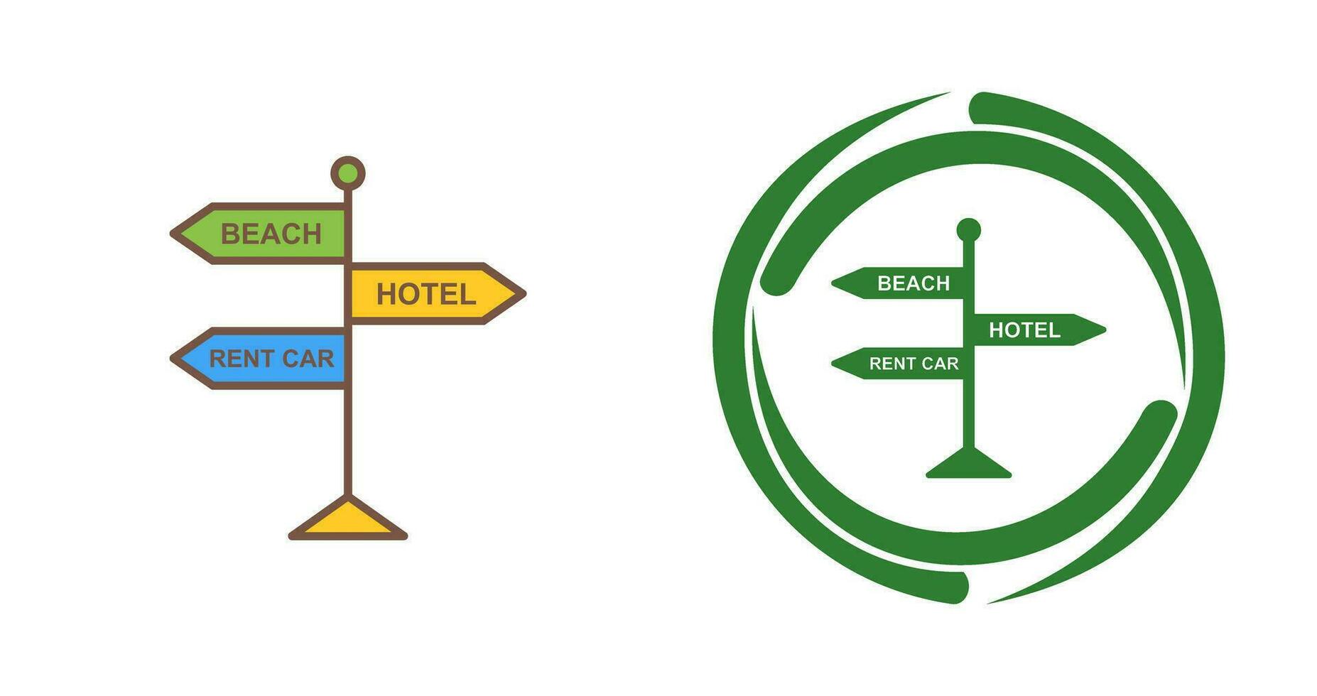 Signboard Vector Icon