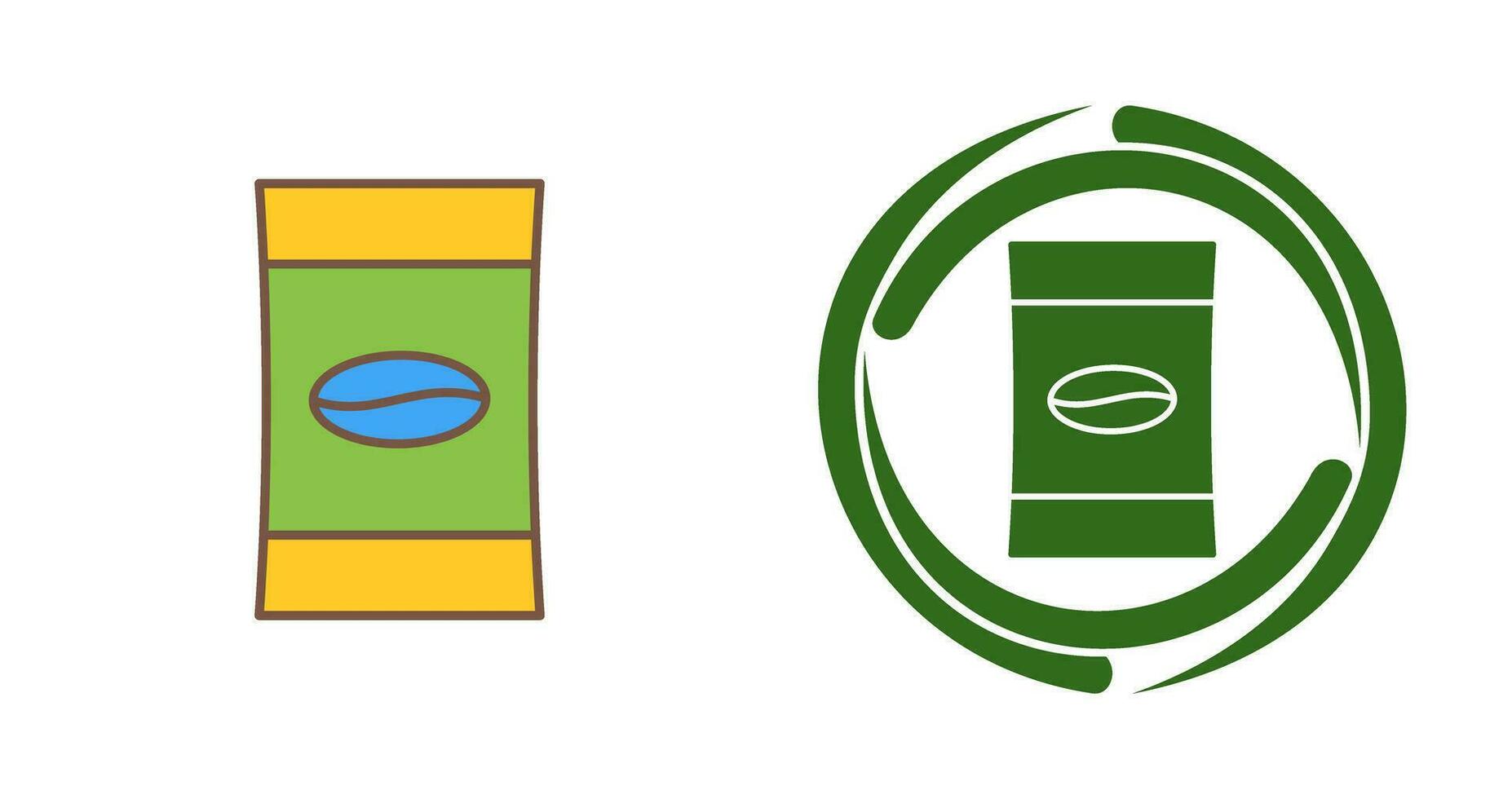 Coffee Packets Vector Icon