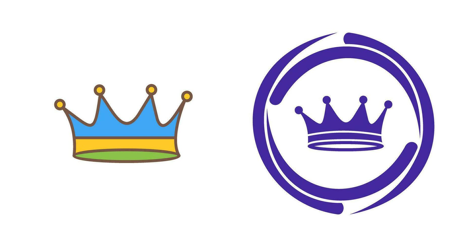 King Crown Vector Icon