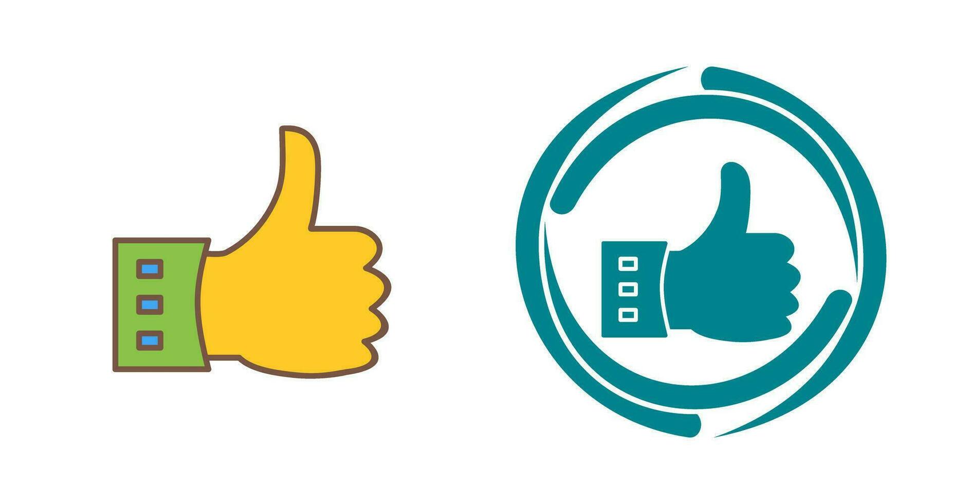 Unique Like Vector Icon