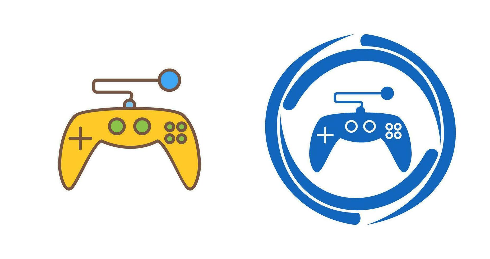 Unique Gaming Control Vector Icon