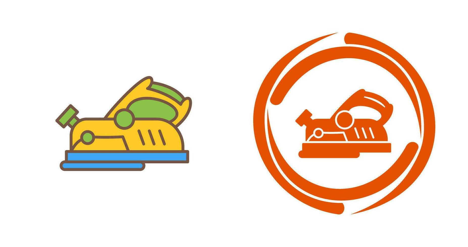 Electric Sanding Vector Icon