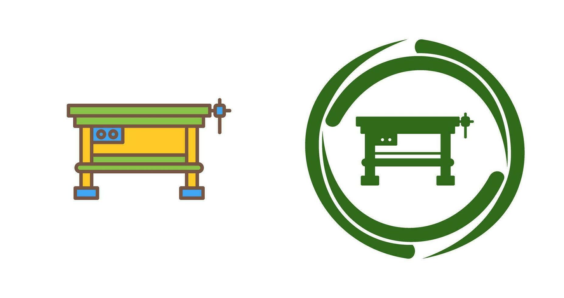 Work Bench Vector Icon