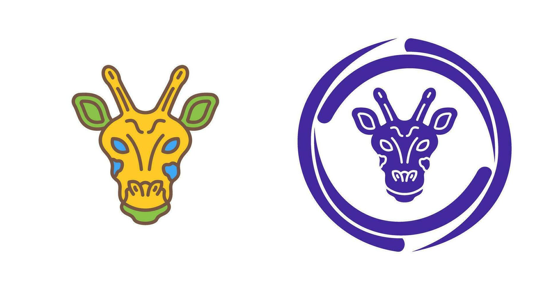 Giraffe Vector Icon