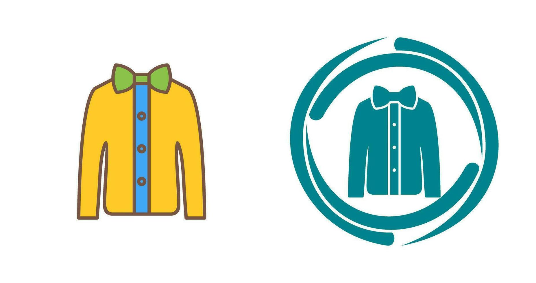 Shirt with Bow Vector Icon