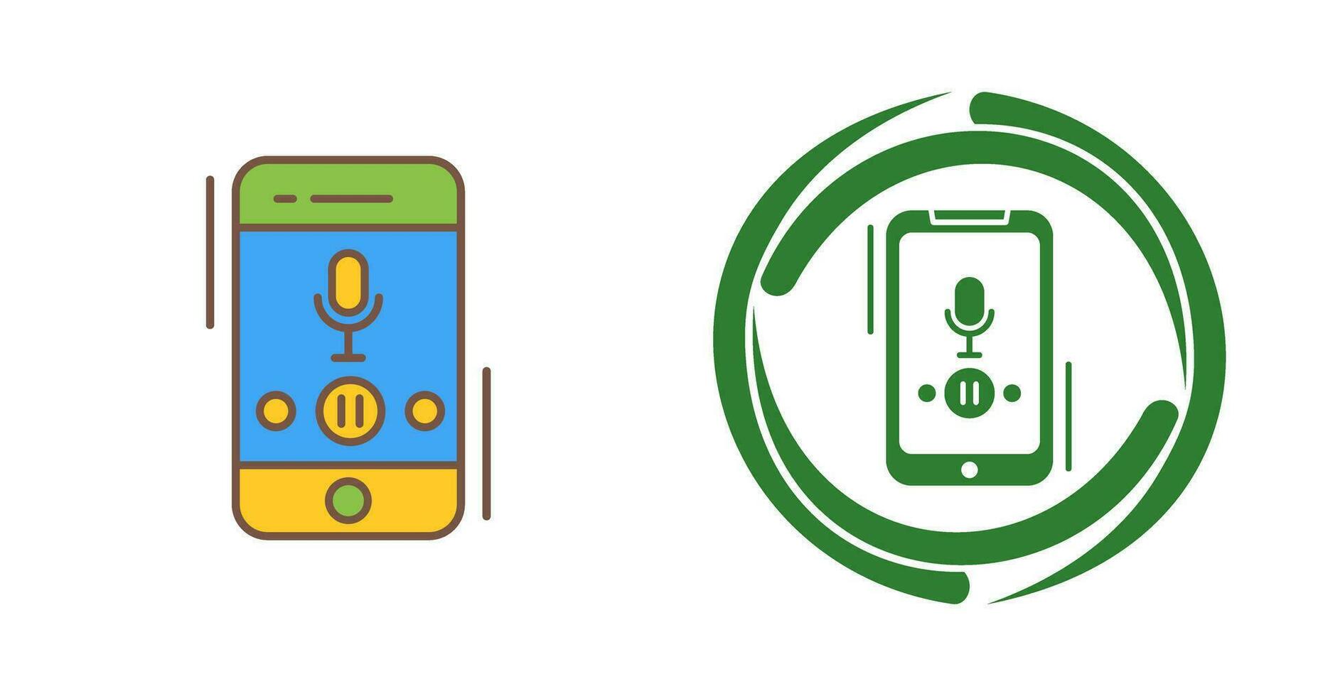 Voice Record Vector Icon